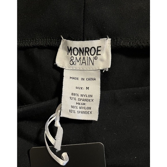 Monroe and Main Black Dress Pants Trousers Size M Nylon & Spandex - Picture 4 of 4